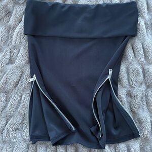 Zara side zipper top - size medium
